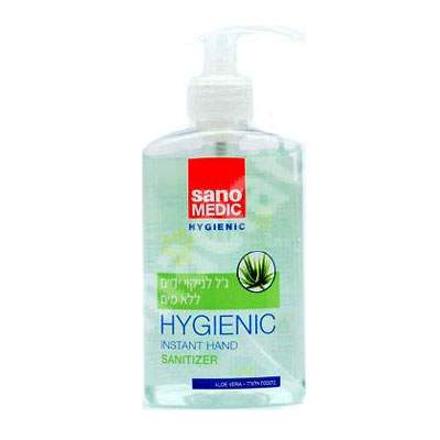 Gel igienizant pentru maini cu Aloe Vera, 300 ml, Sano Medic