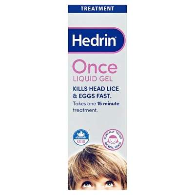 Gel lichid impotriva paduchilor Hedrin Once, 100 ml, Thornton