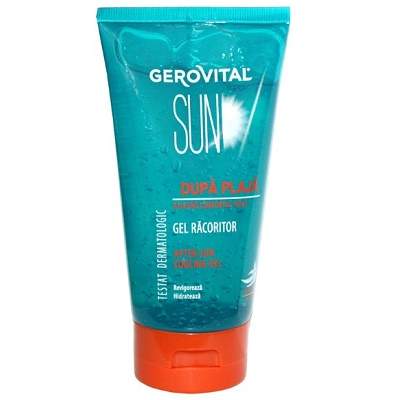 Gel racoritor dupa plaja, 150ml, Gerovital Sun