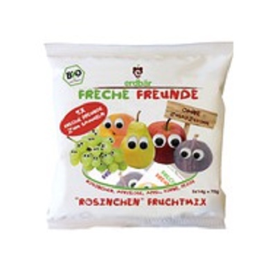 Gustare Bio Mix de fructe, 5 buc X14g, Freche Freunde