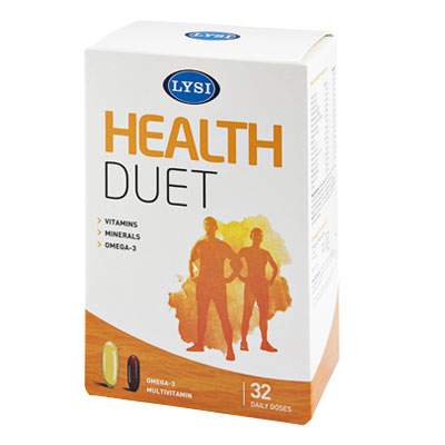 Health Duet multivitamine, 32 doze, Lysi