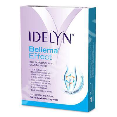 Idelyn Beliema Effect, 10 comprimate vaginale, Walmark