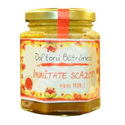 Imunitate scazuta pentru prunci Doftorii Batranesti, 200 g, Prisaca Transilvania