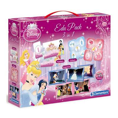 Joc Edu Pack 3in1 Princess, CL60398, Clementoni