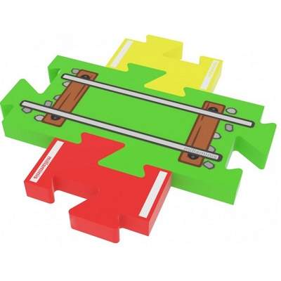 Joc set Intersectie sine de Tren, +0 luni, MillaMinis