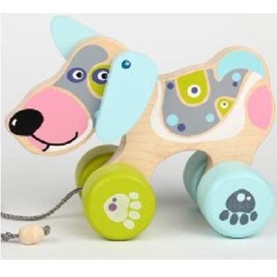 Jucarie de tras Happy Puppy, 13364, Cubika