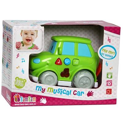 Jucarie mini Jeep muzical, 300237, Bambam