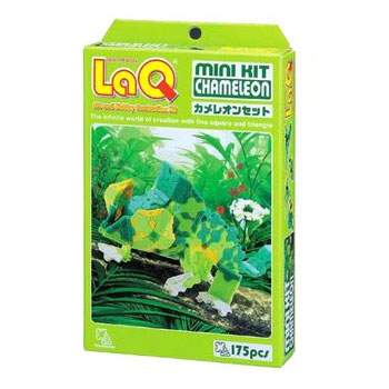 Jucarie mini kit cameleon, 175 piese, LaQ