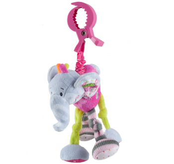 Jucarie plus elefant, cu cleste, 1280, Babyono