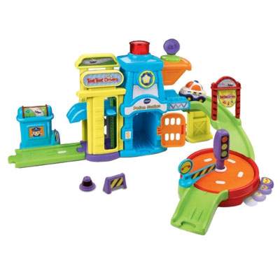 Jucarie statie de politie Baby Toot-Toot Drivers, 1-5 ani, VT150203, Vtech