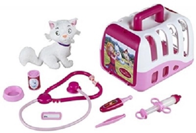 Kit veterinar cu pisica Princess coral, 4821, Klein