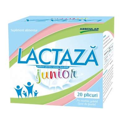 Lactaza Junior, 20 plicuri, Aesculap