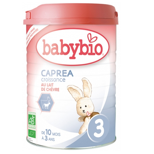 Lapte bio de capra, Formula 3, +10 luni, 900g, BabyBio