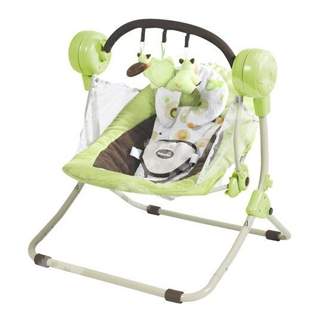 Leagan pliabil cu conectare la priza Bubble Green, A055000, Babymoov