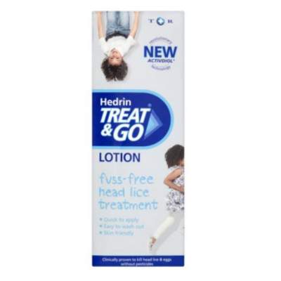 Lotiune contra paduchilor Hedrin Treat&Go, 60 ml, Thornton&Ross