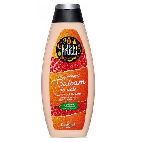 Lotiune de corp cu portocale si capsuni Tutti Frutti, 425 ml, Farmona