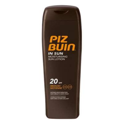 Lotiune de corp protectie solara In Sun SPF 20, 200 ml, Piz Buin