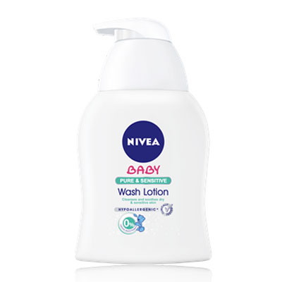 Lotiune de spalate Baby Pure&Sensitive, 250 ml, Nivea