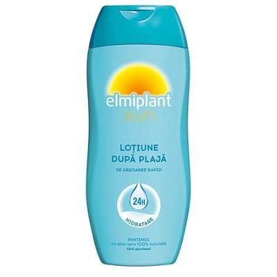 Lotiune dupa plaja calmanta si hidratanta, 200 ml, Elmiplant