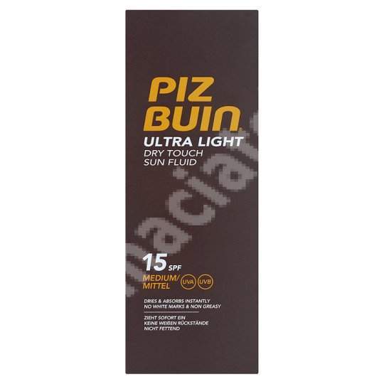 Lotiune hidratanta cu protectie solara, SPF 15, 150 ml, Piz Buin