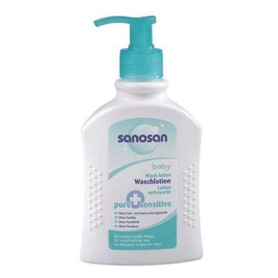 Lotiune pentru spalare Pure&Sensitive, 200 ml, Sanosan