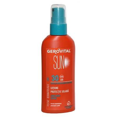 Lotiune protectie solara SPF30, 150ml, Gerovital Sun