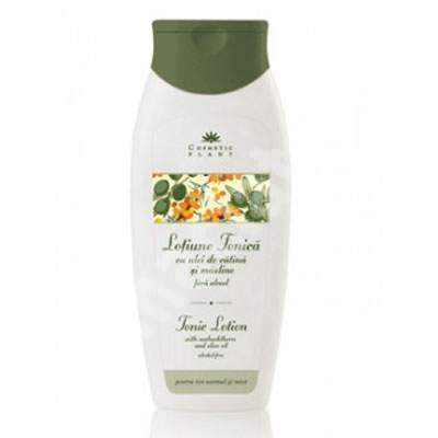 Lotiune tonica fara alcool cu ulei de catina si masline, 200 ml, Cosmetic Plant