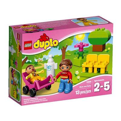 Mama si bebelusul Duplo, 2-5 ani, L10585, Lego