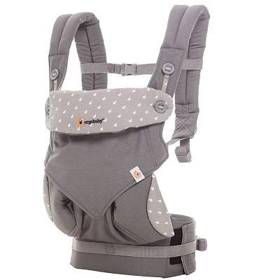 Marsupiu, 4 pozitii, 360, Dewy Grey, 3 - 15Kg, BC360ADWGY, ErgoBaby