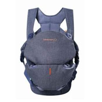 Marsupiu Easia Carrier Divine Denim, 0-12 luni, 2656960, Bebeconfort