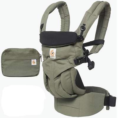 Marsupiu pentru copii, Omni 360, Khaki Green, ErgoBaby