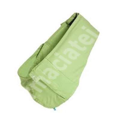 Marsupiu verde Sling Suede, 310.1805, Wallaboo