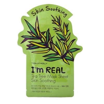 Masca cu arbore de ceai calmanta I'm Real, 21g, TonyMoly