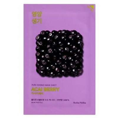 Masca Hranitoare cu Fructe de Acai Pure Essence, 20 ml, Holika Holika