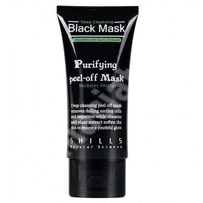 Masca pentru puncte negre - Black Mask, 50 ml, Shills