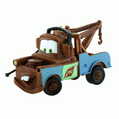 Mater cu casti Cars 2, Bullyland 