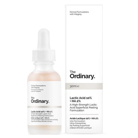 Acid lactic 10% si acid hialuronic 2%, 30ml, The Ordinary