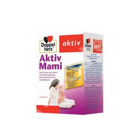 Aktiv Mami Doppel herz pentru femei, 60 capsule, Queisser Pharma