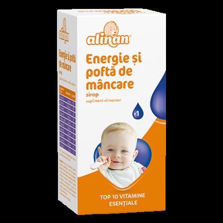 Alinan Energie si Pofta de Mancare, 1an, 150 ml, Fiterman Pharma