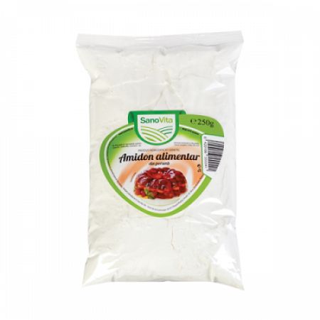 Amidon alimentar din porumb, 250 g, Sanovita