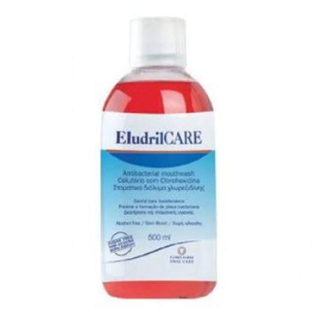 Apa de gura Eludril Care, 500 ml, Pierre Fabre