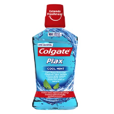 Apa de gura Plax Peppermint, 500 ml, Colgate