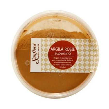 Argila rosie superfina, 200 g, Sanflora