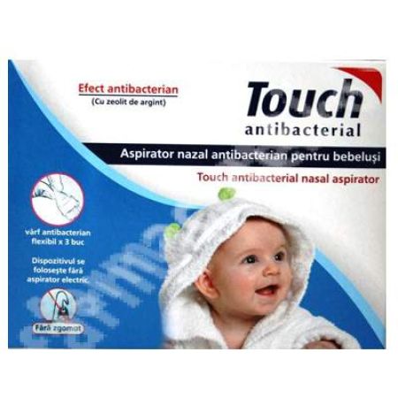 Aspirator nazal antibacterian Touch, Sarah Farm