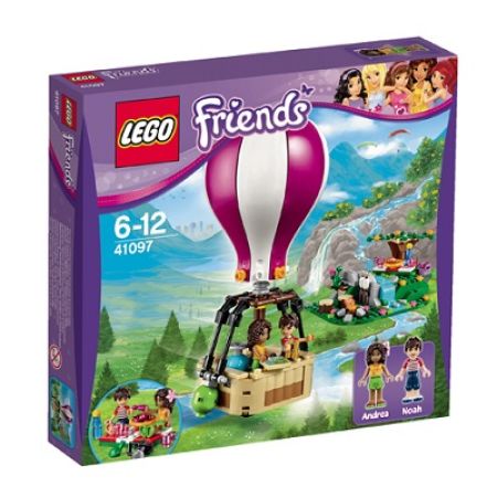 Balonul de aer cald din Heartlake, 6-12 ani, L41097, Lego