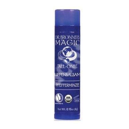 Balsam de buze Organic cu menta, 4 g, Dr. Bronner's