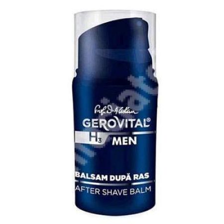 Balsam dupa ras Gerovital H3 Men, 50 ml, Farmec