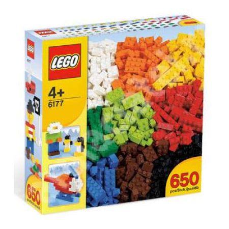 Basic Bricks Deluxe 4+ ani, 650 piese, L6177, Lego