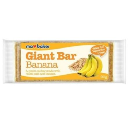 Baton cu ovaz si banane, 90 g, Ma Baker