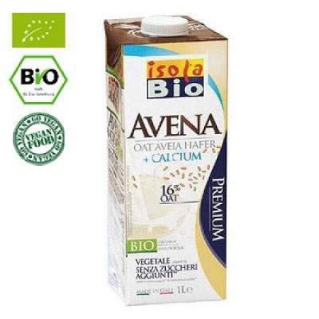 Bautura Bio vegetala din ovaz cu calciu Isola Bio, 1L, AbaFoods